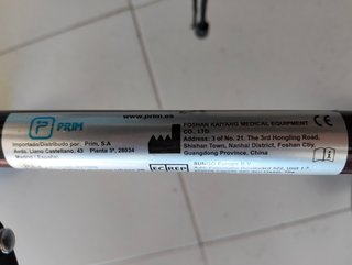 Andador ortopedico Rollator-Prim con frenos
