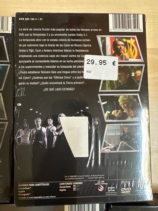 Battlestar Galactica DVD Colección Completa Españo
