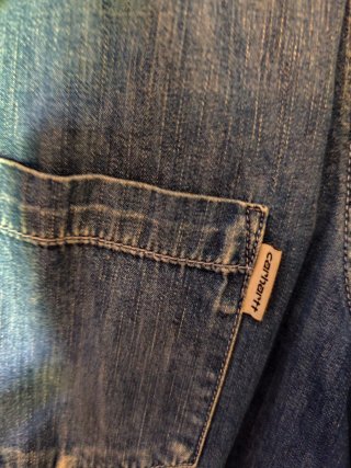 Camicia jeans Carhartt uomo tg S