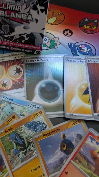 Cartas Pokémon Llama Blanca