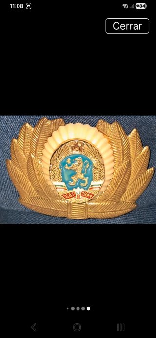 Gorra Policía Bulgaria Popular
