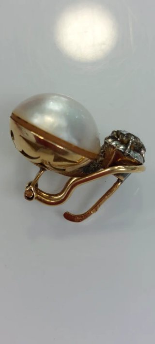 Pendientes Oro 18k Perlas