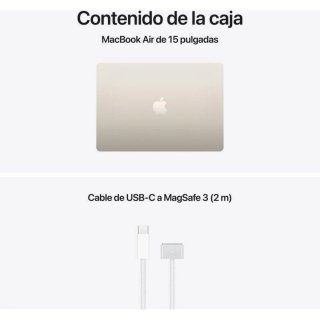 MacBook Air 15 M5 16GB 1TB 10-Core GPU Blanco Estr