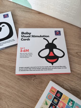 Tarjetas Estimulación Visual Bebé 0-36M