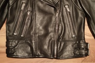 Chaqueta Biker de Piel