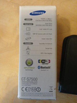 Samsung Galaxy Ace Plus Bianco
