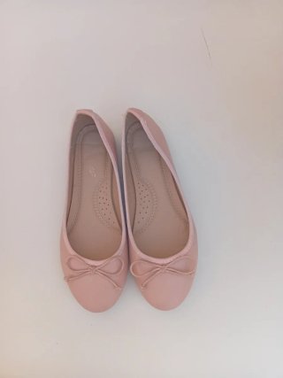 Manoletinas rosas talla 36