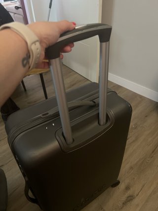 Maleta Gladiator Gris Rígida