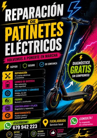 Reparacion Patinetes Eléctricos