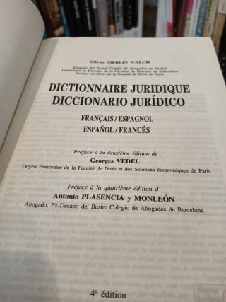 Diccionario jurídico francés-español, español-f...