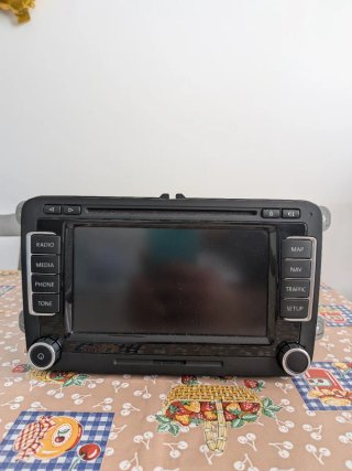 Radio RNS510 LED (2010) VW con PIN + modulo BT 7P6