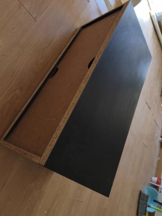 Mesa TV negra