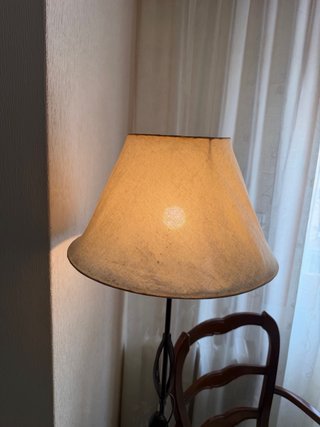 Lámpara de forja artesanal