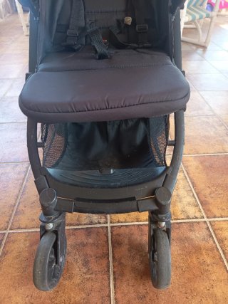 Carrito bebé Interbaby negro