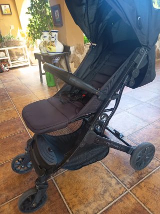 Carrito bebé Interbaby negro