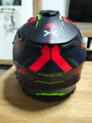 Casco Moto Nexx con Intercomunicador Cardo