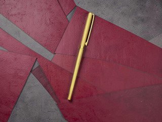 Bolígrafo Vintage Dorado