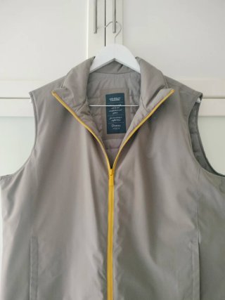 Chaqueta sin mangas Dustin gris XL