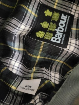 Cappello Barbour vintage 90s Made in England 54CM