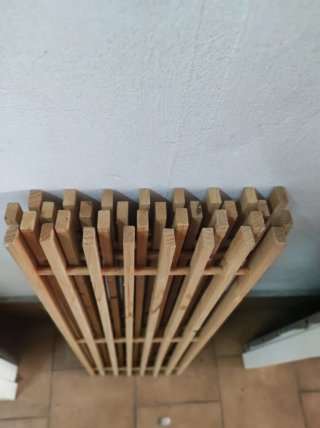 Estantería zapatero de madera Ikea