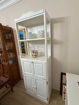 Mueble Bar Blanco Madera