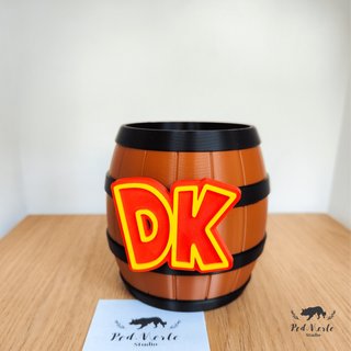 Barril 3D Donkey Kong