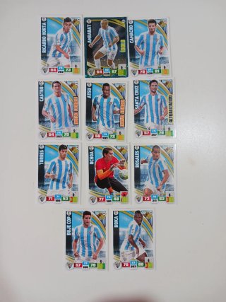 Adrenalyn 2015-2016 Málaga CF Cromos