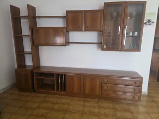 Mueble de salón modular madera