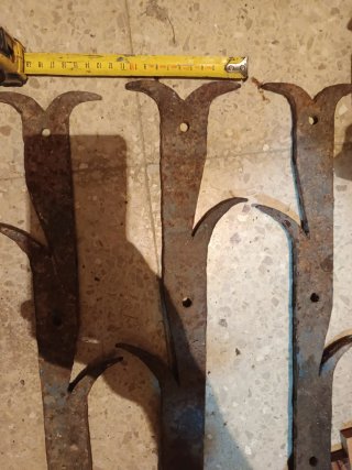 Bisagras antiguas hierro forjado