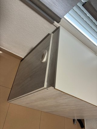 Mueble combinado zapatero y estanterías