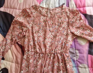 Vestito donna floreale rosa