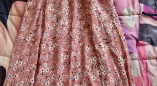 Vestito donna floreale rosa