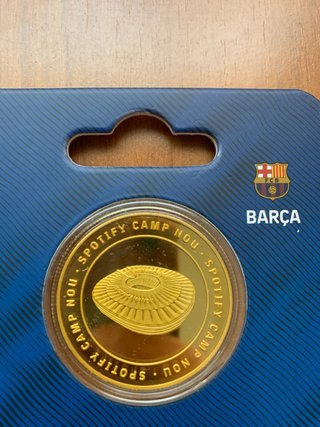Colección 5 Monedas FC Barcelona