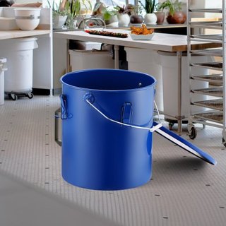 Cubo de Grasa para Freír, Caddy de Desecho de Aceite de 22.7L, Cubo de Aceite para Freír de Acero Carbono con Recubrimiento a Prueba de Óxido, Contenedor de Transporte de Aceite con Tapa, Clips de...