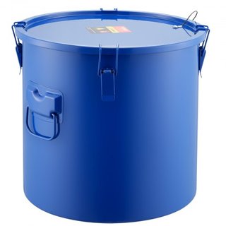 Cubo de Grasa para Freír, Caddy de Desecho de Aceite de 10 Galones, Cubo de Aceite para Freír de Acero Carbono con Recubrimiento a Prueba de Óxido, Contenedor de Transporte de Aceite con Tapa, Cli...