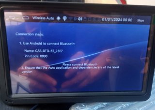 Pantalla para coche