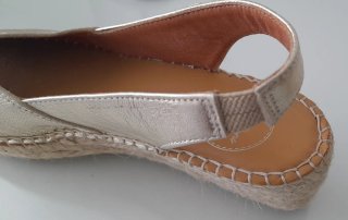 Alpargatas Toni Pons Origens Talla 36 Doradas