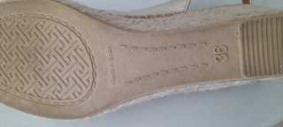 Alpargatas Toni Pons Origens Talla 36 Doradas