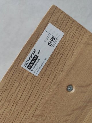 Perchero Pared Madera IKEA HÄSTVISKARE