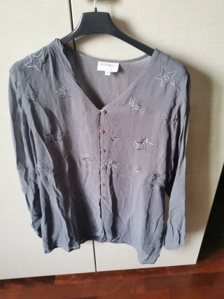 Set casacca e pantaloni grigio