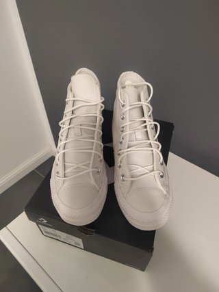 Converse All Star Hi Vintage White Tg 39
