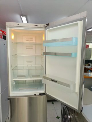 Nevera combi Siemens Acero Inoxidable 200/60cm A+
