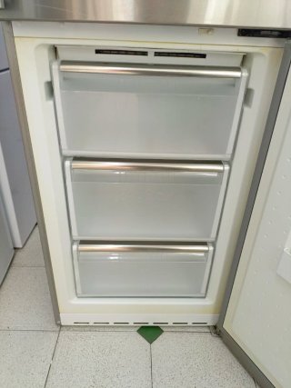 Nevera combi Siemens Acero Inoxidable 200/60cm A+