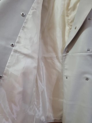 Gabardina elegante beige