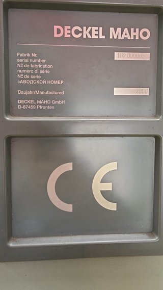 Deckel Maho DMU 60T DMG