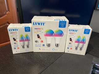 Bombillas LED RGB personalizables