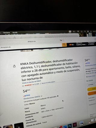 Deshumidificador KNKA 1.1L