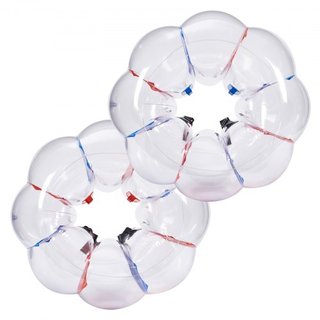 Bolas Inflables de Choque 2-Pack, Bolas Zorb de Cuerpo de 4FT/1.2M para Niños y Adolescentes, Bolas de Burbuja Humana de PVC Duradero para Juegos de Equipo al Aire Libre, Juguetes de Choque para P...