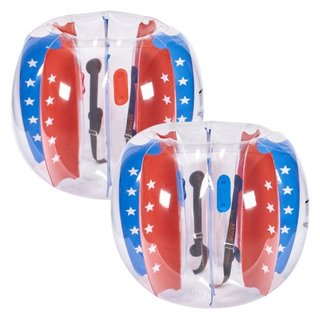 Bolas Inflables de Choque 2-Pack, Bolas Zorb de Cuerpo de 4FT/1.2M para Niños y Adolescentes, Bolas de Burbuja Humana de PVC Duradero para Juegos de Equipo al Aire Libre, Juguetes de Choque para P...