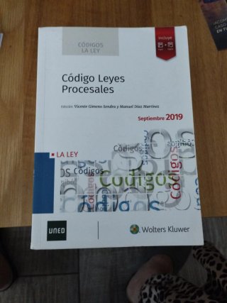 Código de Leyes Procesales septiembre 2019.